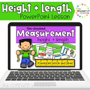 Preview of Non-Standard Measurement - PowerPoint Lesson and Games