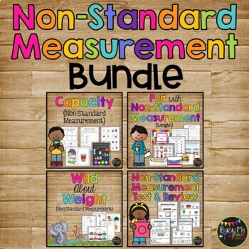 Preview of Nonstandard Measurement Activities BUNDLE with Capacity | Weight | Length