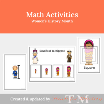 Preview of Non Standard Measuring: Women's History Month