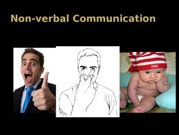 Preview of Non-Verbal Communication Fun activities
