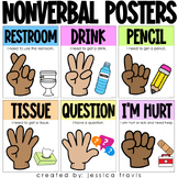 Non-Verbal Hand Signal Posters {A Classroom Managment Tool}