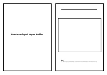 Wide-Lined Report Template – Non-Chronological Reports