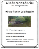 Isle de Jean Charles Article Non-fiction Cold Read and Test Prep