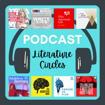 Preview of Non-fiction Podcast Literature Circles on Social Justice Themes