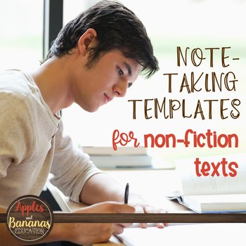 Preview of Note-Taking Template for Non-Fiction Texts