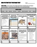 Non-fiction Text Features Assessment and Study Guide