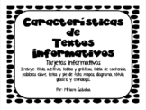 Non-fiction Text Features in Spanish / Características de 