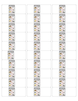 Preview of Non-fiction book labels that correlate with Beth Newingham's bin labels