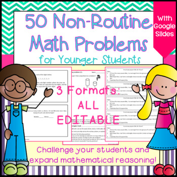 Preview of Math Enrichment: Math Challenge Problems for Younger Students