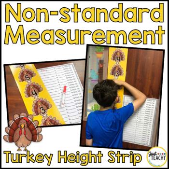 Preview of Non-standard Measurement Turkey Height Strip