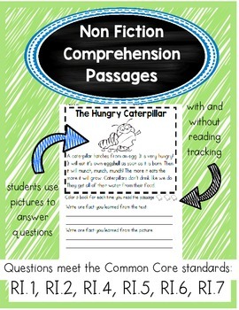 Preview of NonFiction Comprehension Passages RI.6