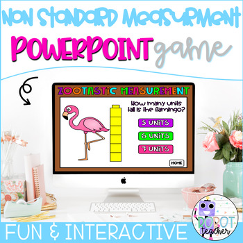 Preview of NonStandard Measurement PowerPoint Game