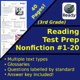 Nonfiction #1-20 Reading Proficiency (3rd Grade)