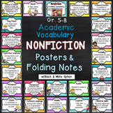 Word Wall NONFICTION Academic Vocabulary and Interactive Notes