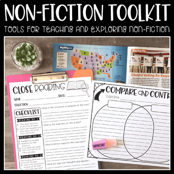 Preview of Nonfiction Activities  | Graphic Organizers | Worksheets | Text Features