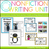 Nonfiction/All About Animal Writing Unit & Mentor Text