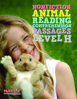 Preview of Nonfiction Animals Reading Comprehension Passages: Guided Reading Level H