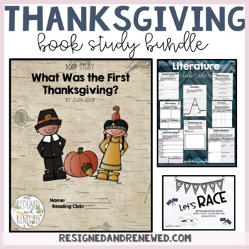 Preview of Nonfiction BUNDLE: What Was the First Thanksgiving Book Study
