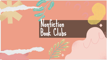 Preview of Nonfiction Book Club Project