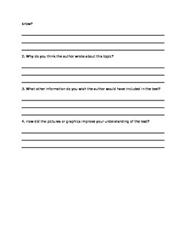 nonfiction book club worksheet by katherine harrelson tpt