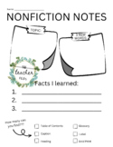 Nonfiction Book Comprehension Worksheet