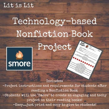 Preview of Nonfiction Book Project- Technology-based
