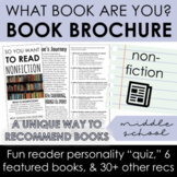 Nonfiction Book Recommendation Brochure w/ Interactive Rea