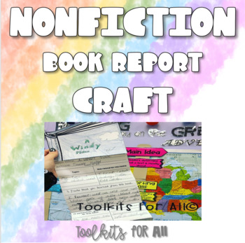 Preview of Nonfiction Book Report Craft