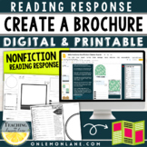 Nonfiction Book Report Idea Design Brochure Informational 