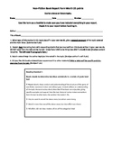 Nonfiction Book Report Rubric and Directions