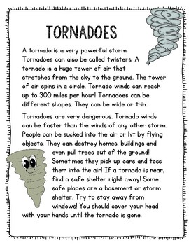 tornado essay 100 words