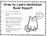 Nonfiction Book Report for Primary