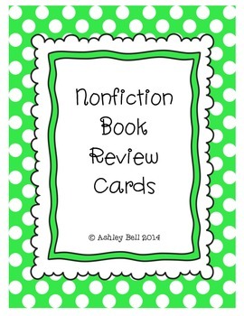 how to review a nonfiction book
