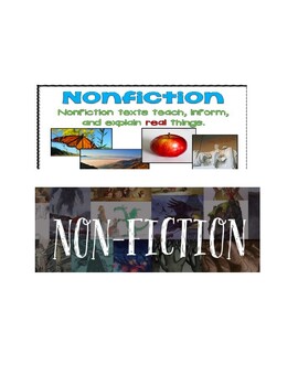Preview of Nonfiction Booklet
