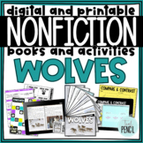 Nonfiction Books and Activities | Wolves | Printable and Digital