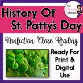 Nonfiction Close Reading - St. Patrick's Day & The Dark Hi
