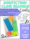 Nonfiction Close Reading/Stop, Jot and Think Tools