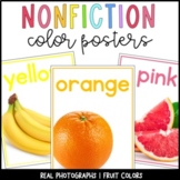 Nonfiction Color Posters | Real Pictures | English AND Spanish