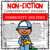 Community Helpers Non-fiction Comprehension Passages