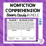 Nonfiction Comprehension BOOM CARDS™️ BUNDLE