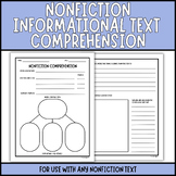 Nonfiction Comprehension - Main Idea, Supporting Details, 