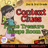 Nonfiction Context Clues Reading Escape Room & Webscape 2n