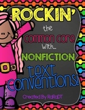 Nonfiction Conventions Reading Response Sheets