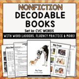 Nonfiction Decodable Readers with CVC Words