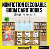 Nonfiction Decodable Books: Silent E Words (Boom Cards)