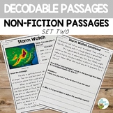 Nonfiction Decodable Passages, Readers for Structured Lite