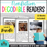 Nonfiction Decodable Readers Bundle- Level 2
