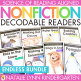 Nonfiction Decodable Readers Science of Reading Differenti