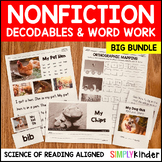 Nonfiction Decodable Readers w/ REAL Pictures, Decodables,