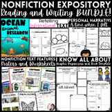 Nonfiction Expository Informational Reading and Writing BUNDLE!